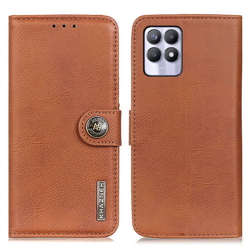 Housse Realme 8i Simili Cuir KHAZNEH