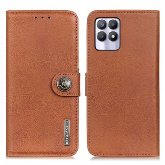 Housse Realme 8i Simili Cuir KHAZNEH