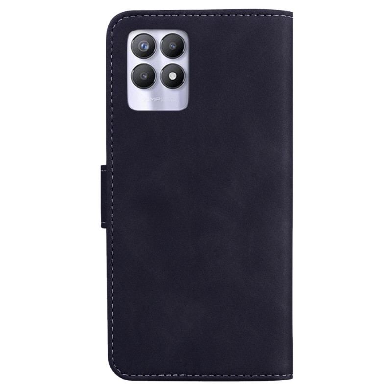 Housse Realme 8i Skin-Touch Papillon
