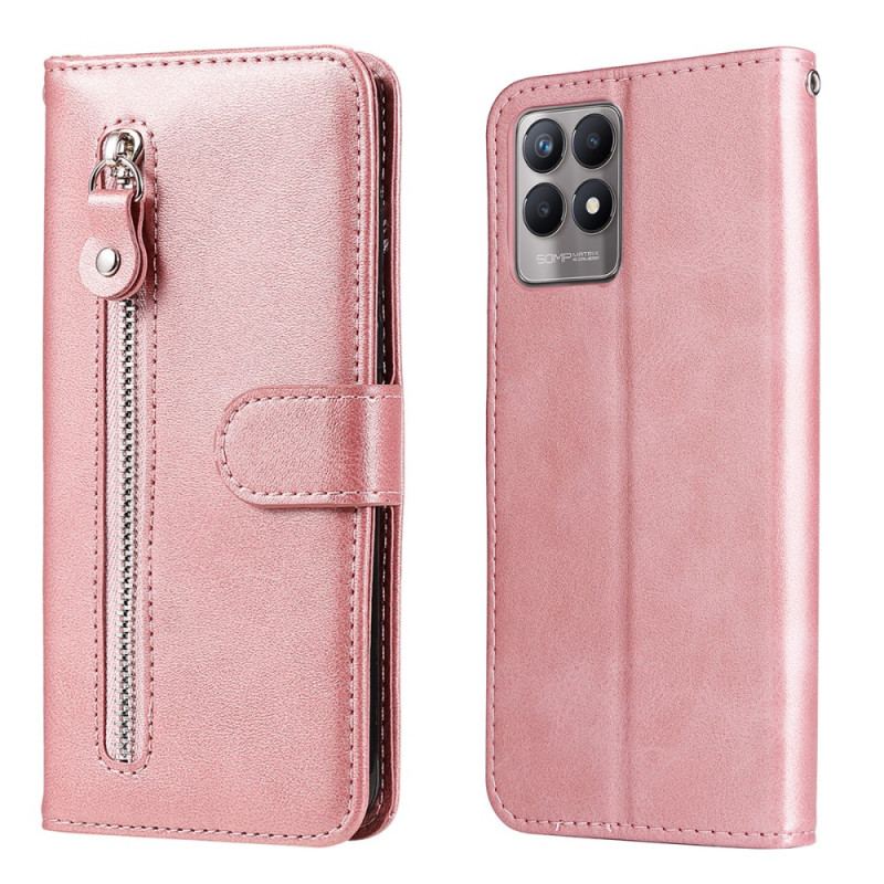 Housse Realme 8i Vintage Porte-Monnaie