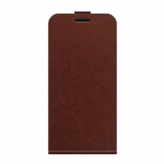 Housse Oppo Find X3 Neo Rabat Vertical Effet Cuir