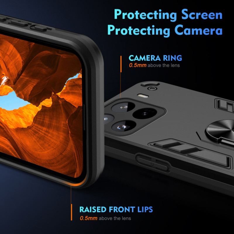 Coque Xiaomi 15 Pro Anneau-Support Protection Antichoc