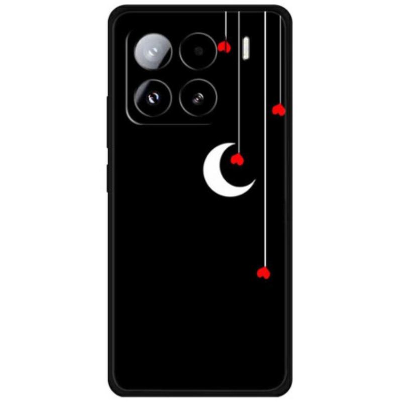 Coque Xiaomi 15 Pro Cœurs et Lune