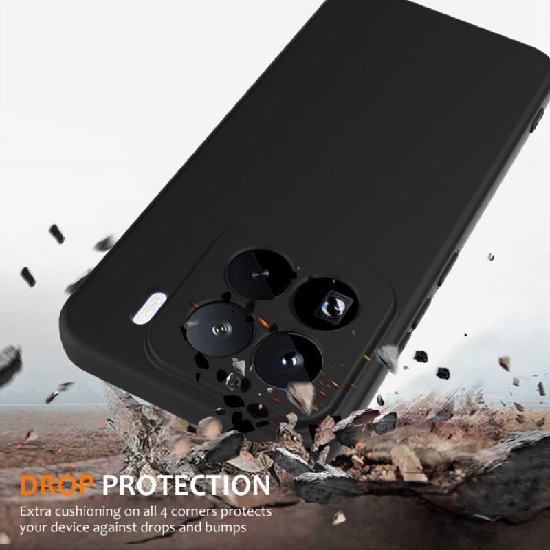 Coque Xiaomi 15 Pro Compatible MagSafe Silicone Liquide à Lanière