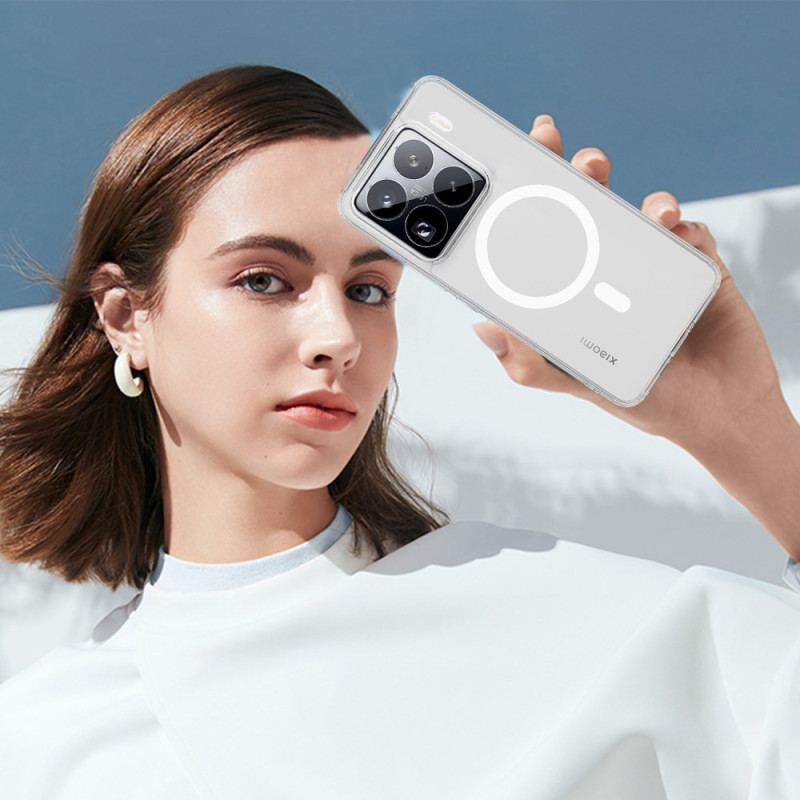 Coque Xiaomi 15 Pro Compatible MagSafe Transparente