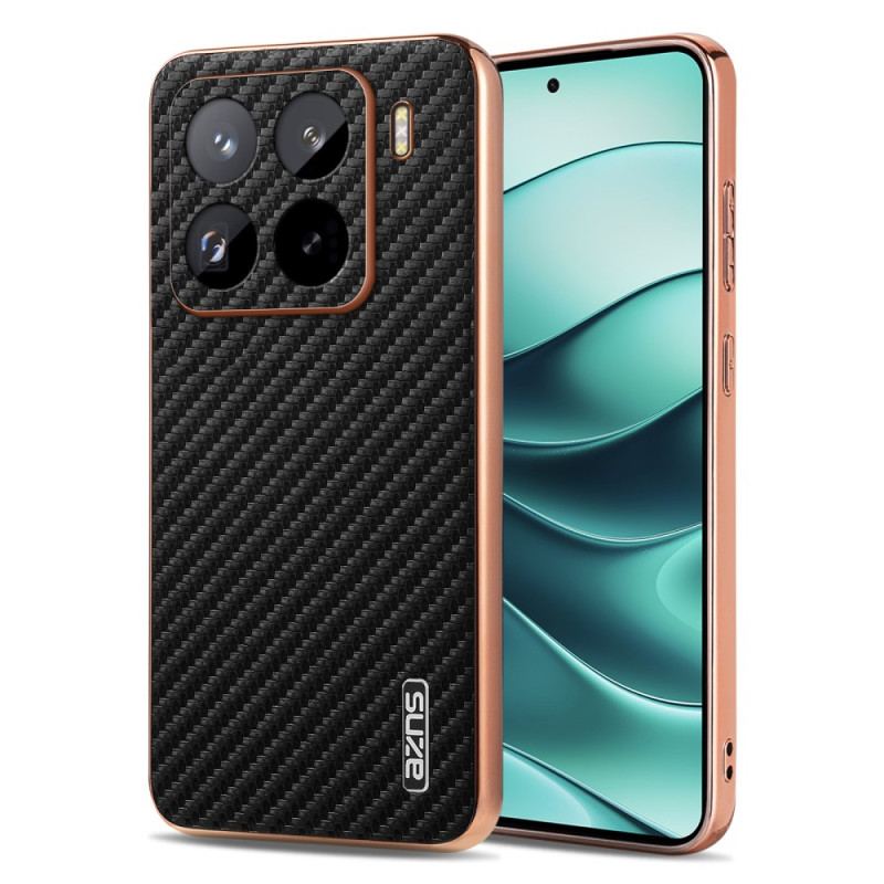 Coque Xiaomi 15 Pro Texture Fibre Carbone AZNS
