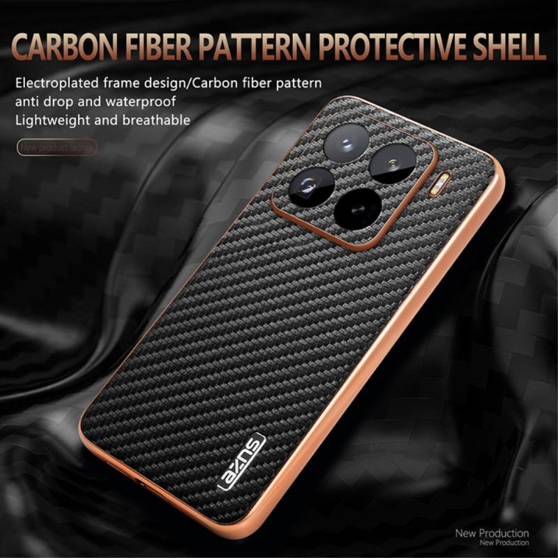 Coque Xiaomi 15 Pro Texture Fibre Carbone AZNS