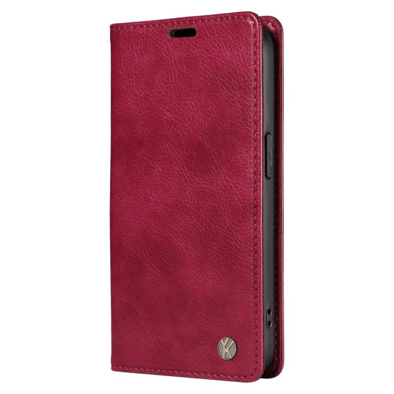 Flip Cover Xiaomi 15 Pro Effet Cuir YIKATU