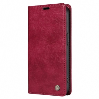 Flip Cover Xiaomi 15 Pro Effet Cuir YIKATU