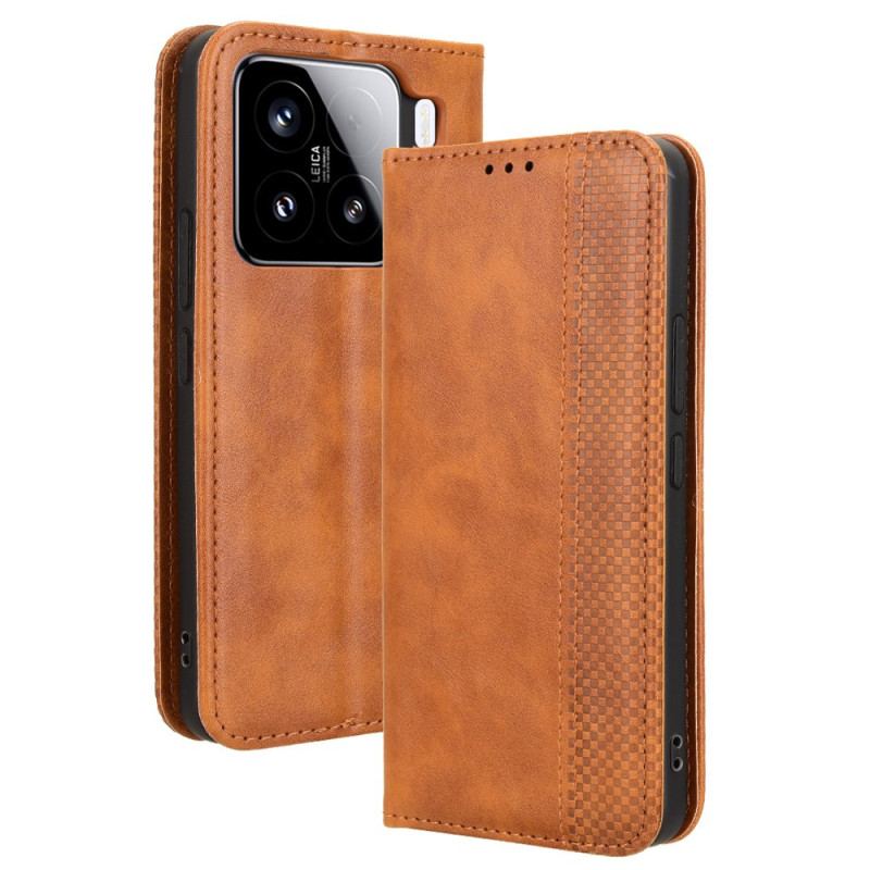 Flip Cover Xiaomi 15 Pro Frise Vintage