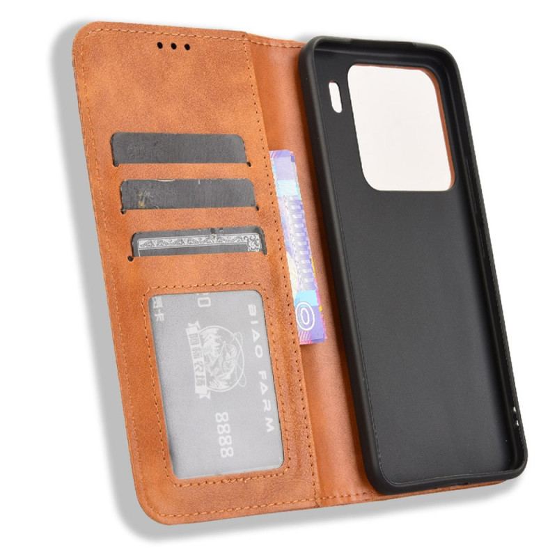 Flip Cover Xiaomi 15 Pro Frise Vintage