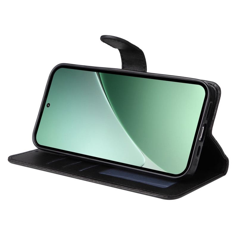 Housse Xiaomi 15 Pro Effet Cuir Uni à Lanière