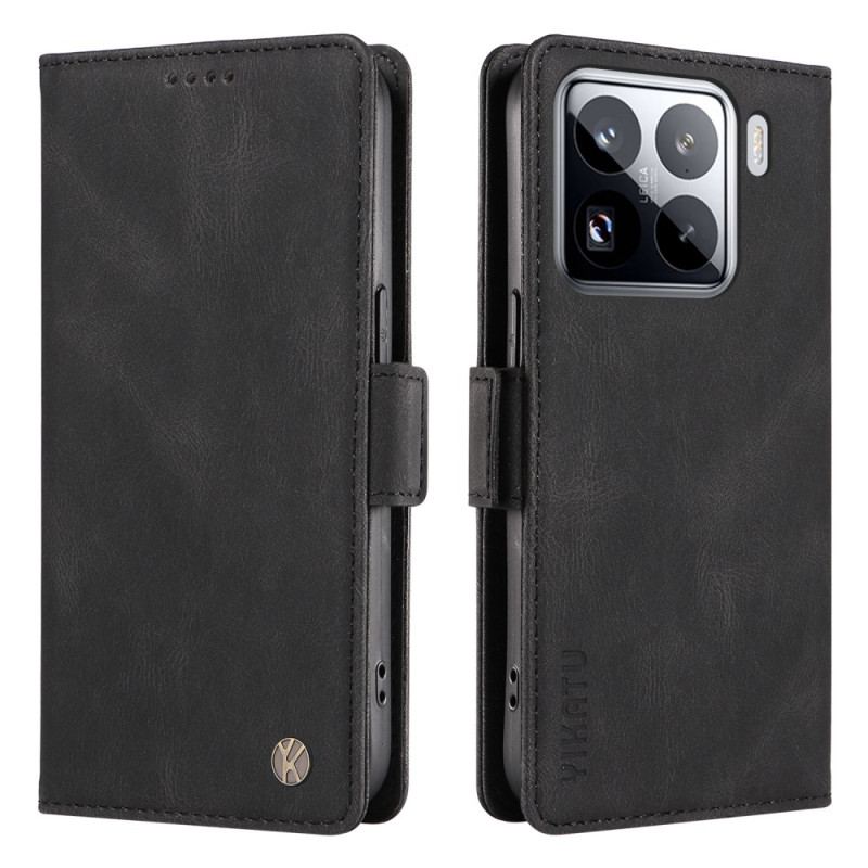 Housse Xiaomi 15 Pro Effet Daim YIKATU