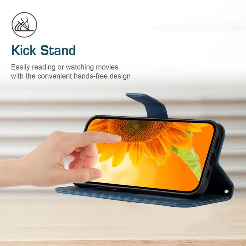 Housse Xiaomi 15 Pro Empreinte Tournesol à Lanière