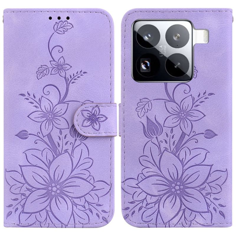 Housse Xiaomi 15 Pro Fleurs de Lys