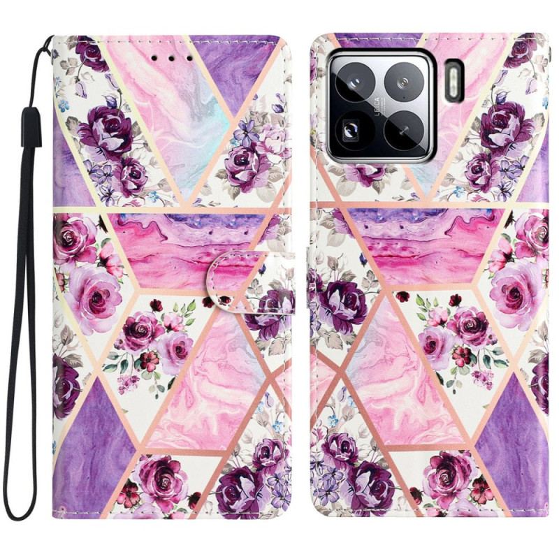 Housse Xiaomi 15 Pro Marbre Violet