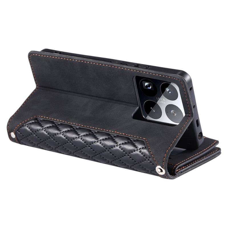 Housse Xiaomi 15 Pro Matelassée Multifonctionelle