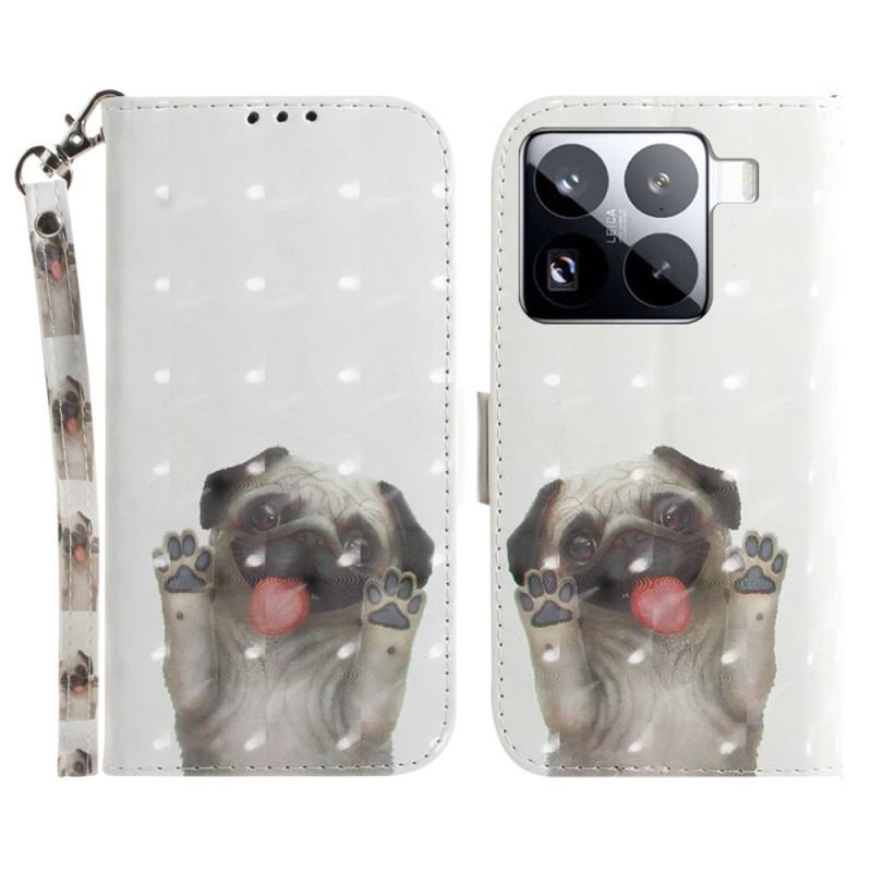 Housse Xiaomi 15 Pro Motif Carlin à Lanière