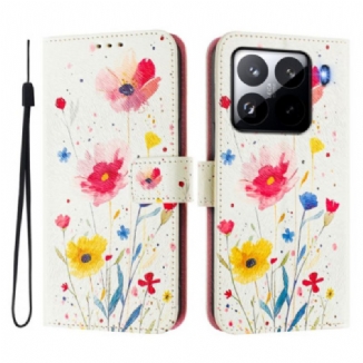 Housse Xiaomi 15 Pro Motif floral