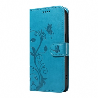 Housse Xiaomi 15 Pro Motif Floral et Papilllons