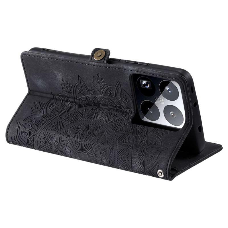 Housse Xiaomi 15 Pro Motif Totem à Lanière