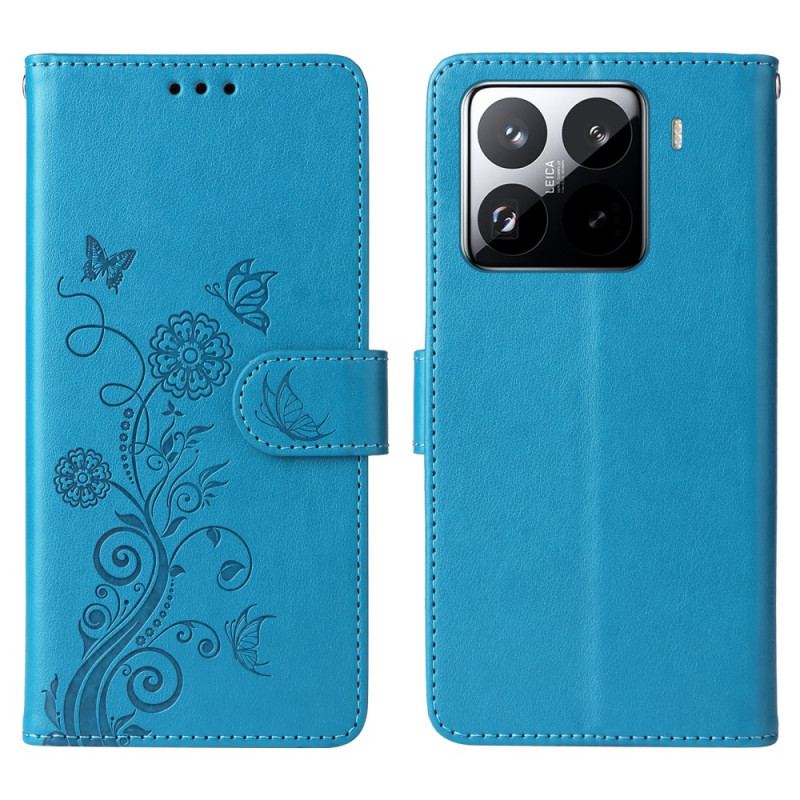 Housse Xiaomi 15 Pro Papillons et Fleurs