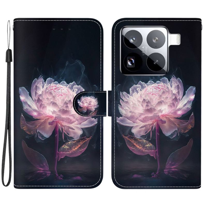 Housse Xiaomi 15 Pro Pivoine Violette