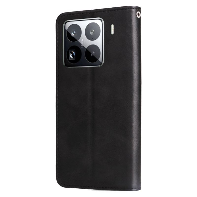 Housse Xiaomi 15 Pro Portefeuille Zippé