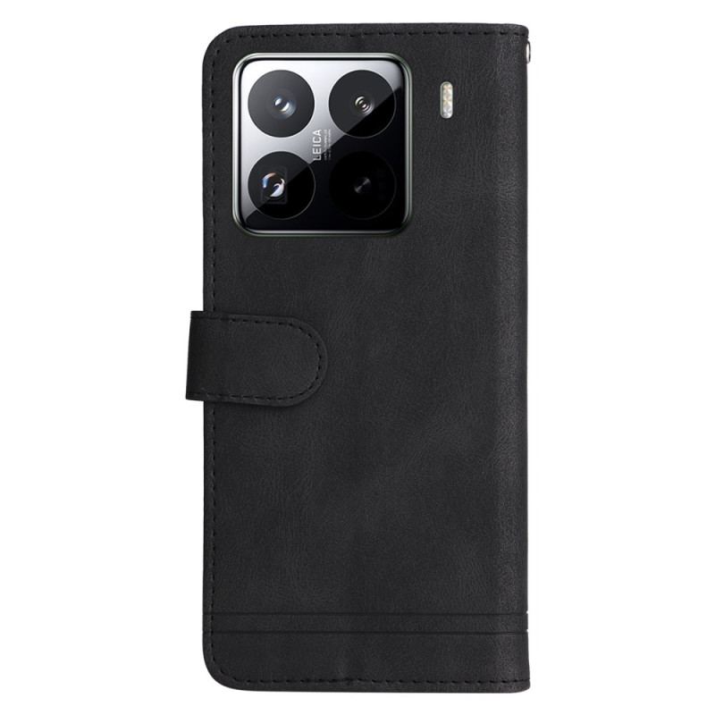 Housse Xiaomi 15 Pro Rivet et Lanière