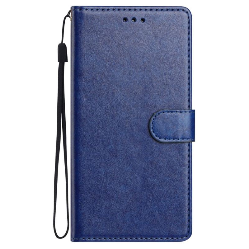Housse Xiaomi 15 Pro Simili Cuir avec Lanière