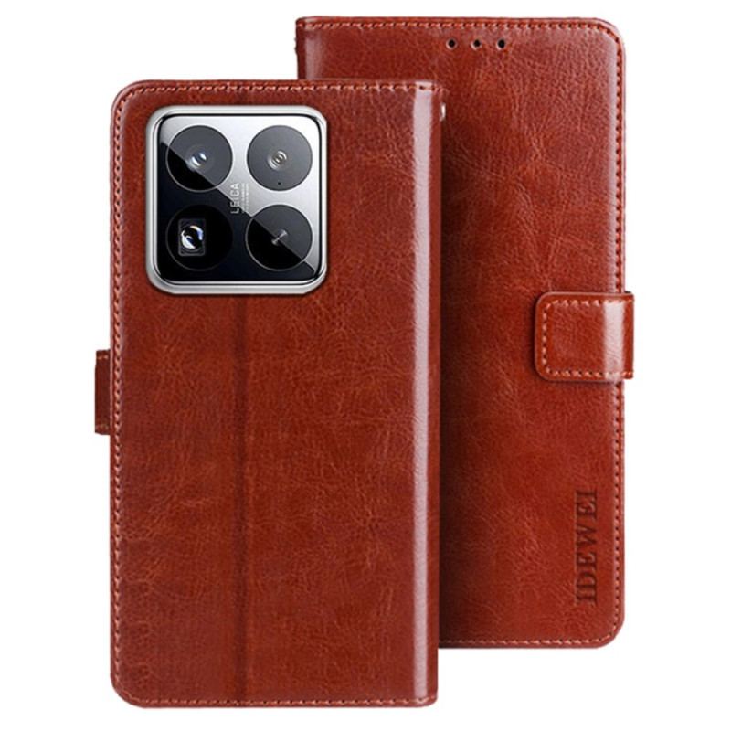 Housse Xiaomi 15 Pro Simili Cuir IDEWEI