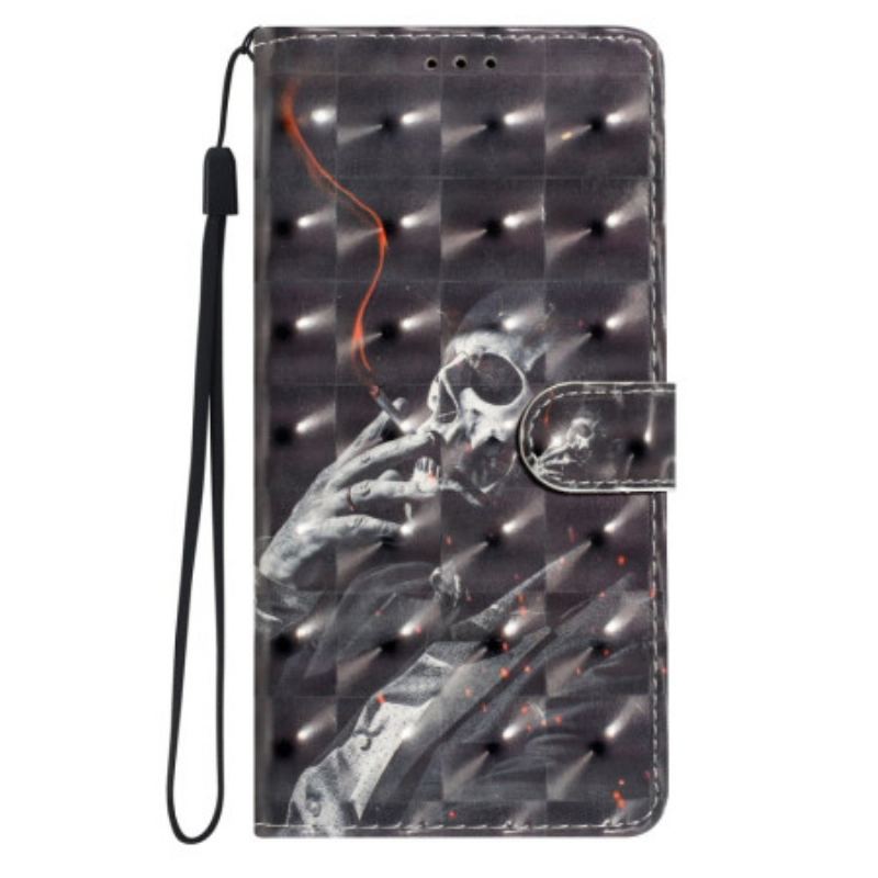 Housse Xiaomi 15 Pro Squelette Fumeur 3D