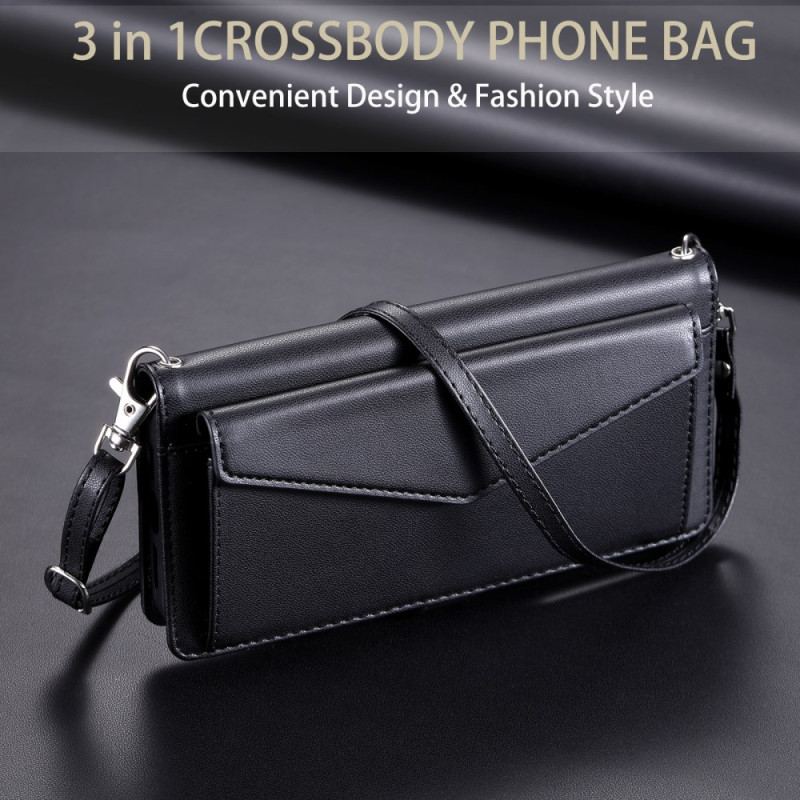 Housse Xiaomi 15 Pro Style Pochette avec Lanière et Bandoulière