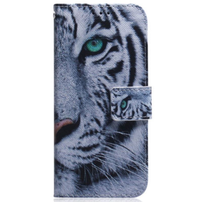 Housse Xiaomi 15 Pro Tigre Blanc