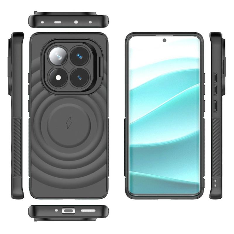 Coque Xiaomi Redmi Note 14 Pro 5G / Poco X7 Compatible MagSafe avec Support