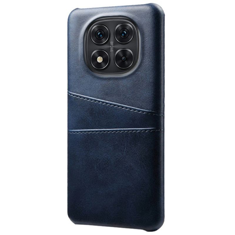 Coque Xiaomi Redmi Note 14 Pro 5G / Poco X7 Effet Cuir Double Porte-Cartes