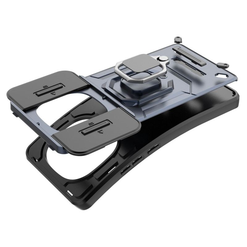 Coque Xiaomi Redmi Note 14 Pro 5G / Poco X7 Ring Résistante Support et Protection d'Objectif