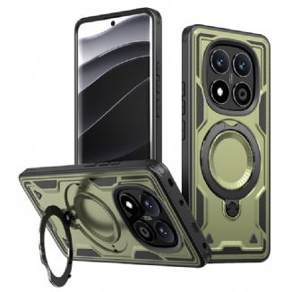 Coque Xiaomi Redmi Note 14 Pro 5G / Poco X7 Support Rotatif à et Compatibilité MagSafe,
