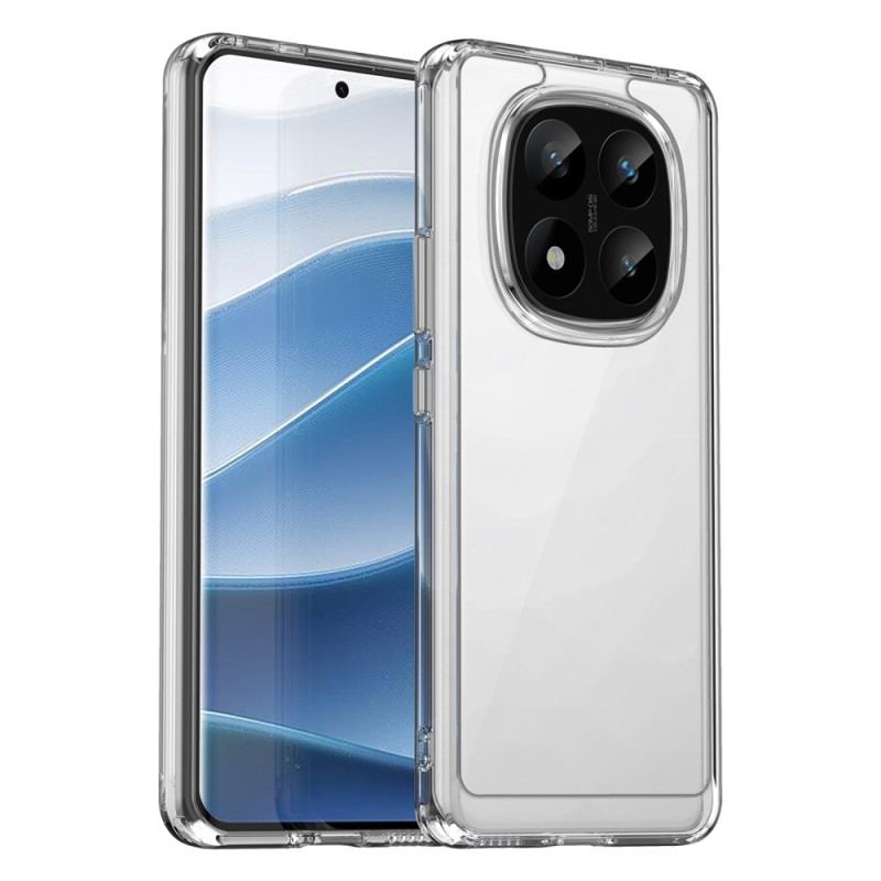 Coque Xiaomi Redmi Note 14 Pro 5G / Poco X7 Transparente avec Protection Écran Intégrale en Verre Trempé