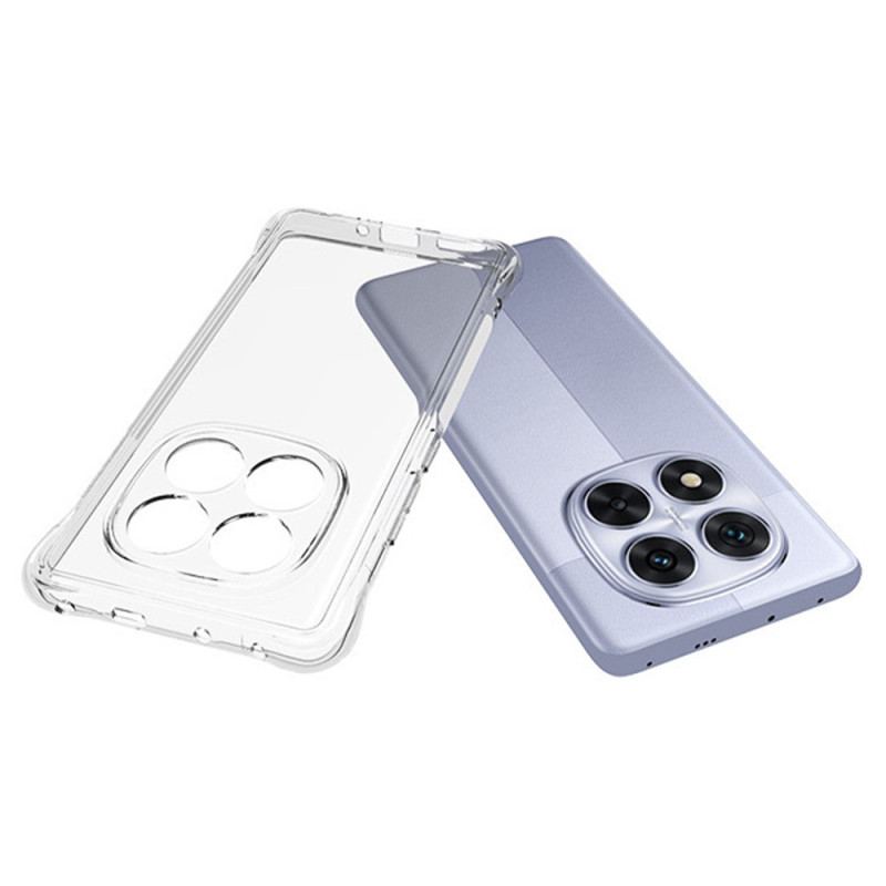 Coque Xiaomi Redmi Note 14 Pro 5G / Poco X7 Transparente Renforcée avec Protecteur Écran