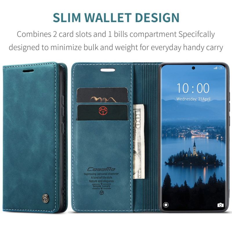 Flip Cover Xiaomi Redmi Note 14 Pro 5G / Poco X7 Effet Daim CASEME