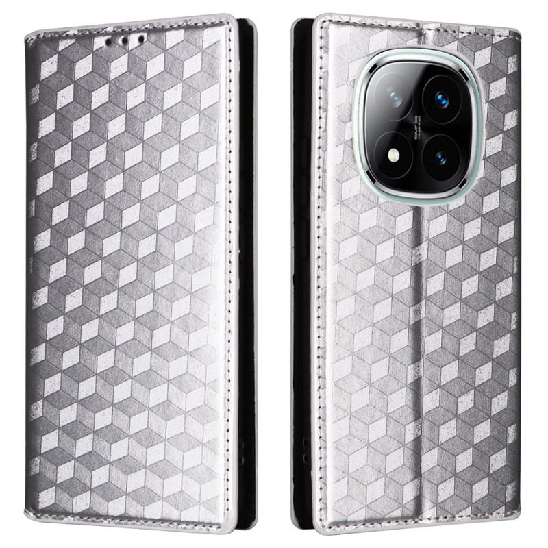 Flip Cover Xiaomi Redmi Note 14 Pro Plus 5G / 14 Pro 5G / Poco X7 Brillante Motif 3D