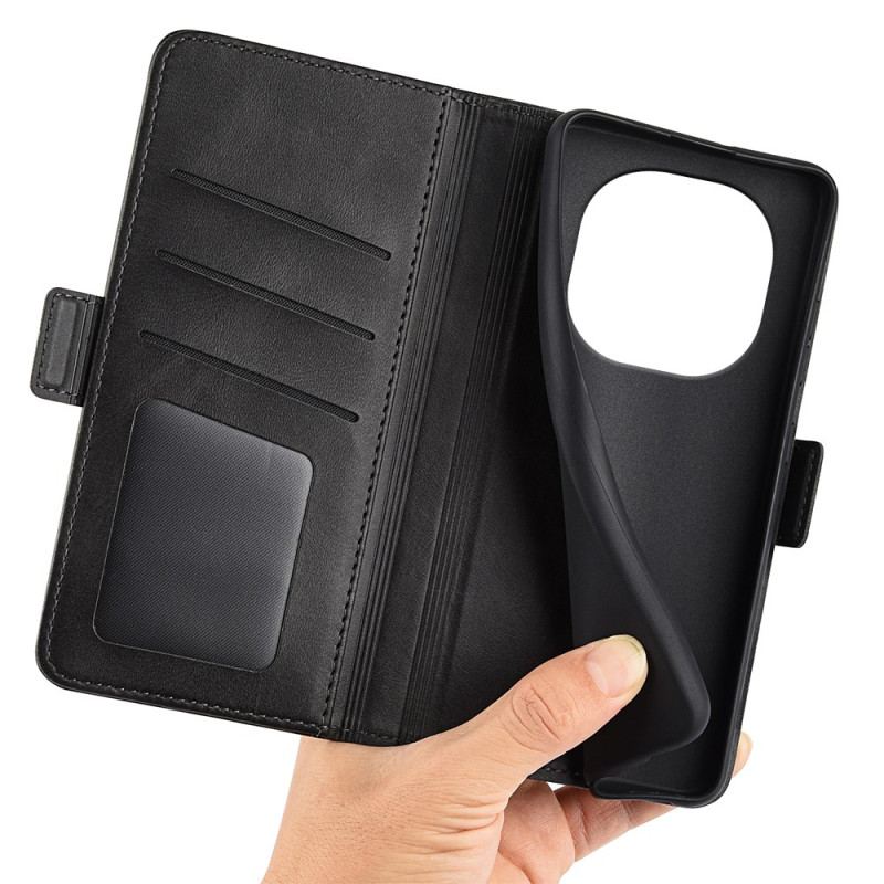 Housse Xiaomi Redmi Note 14 Pro 5G / Poco X7 Double Fermoir