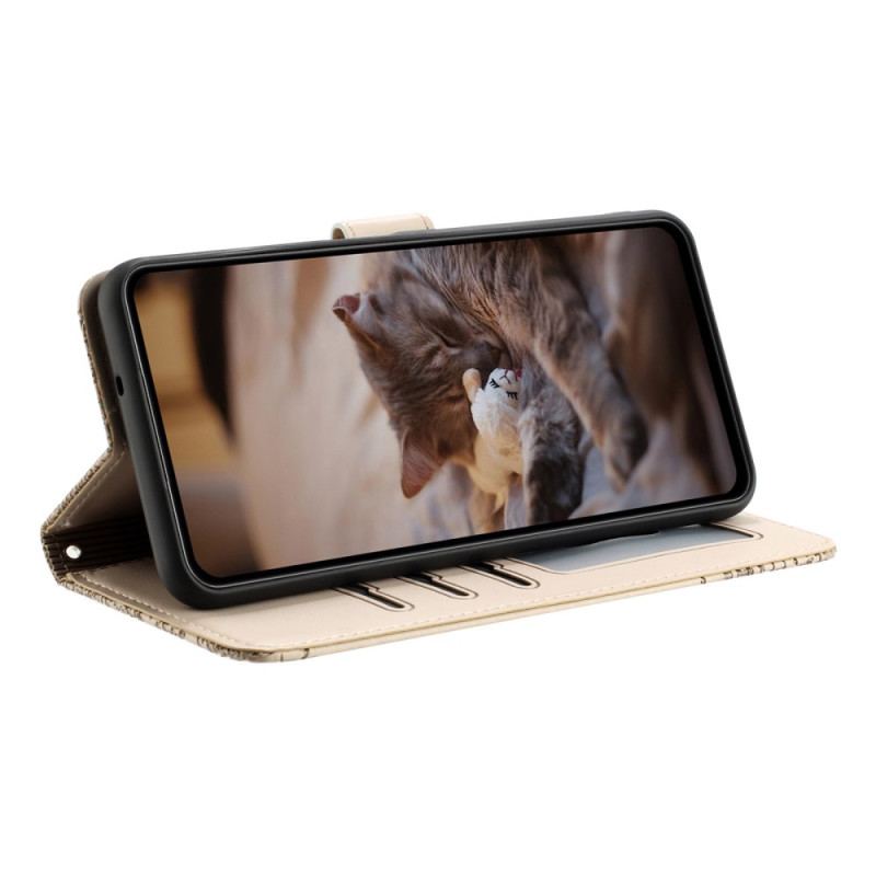 Housse Xiaomi Redmi Note 14 Pro 5G / Poco X7 Motif Chats à Lanière