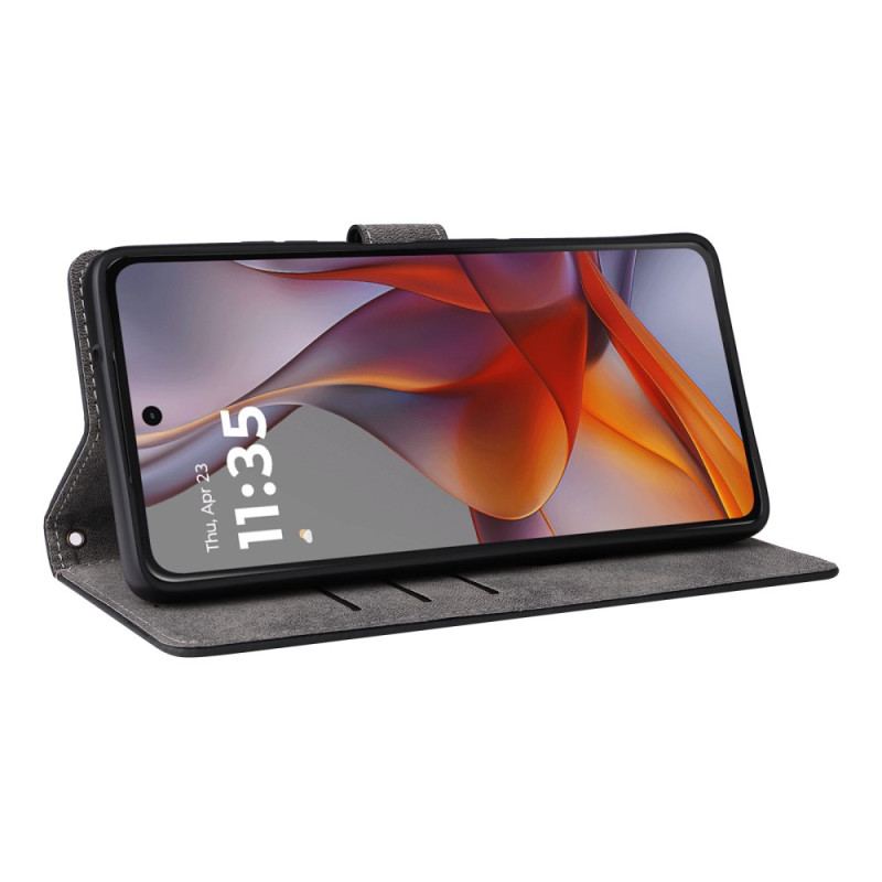 Housse Xiaomi Redmi Note 14 Pro Plus 5G / 14 Pro 5G / Poco X7 Variation Daim à Lanière