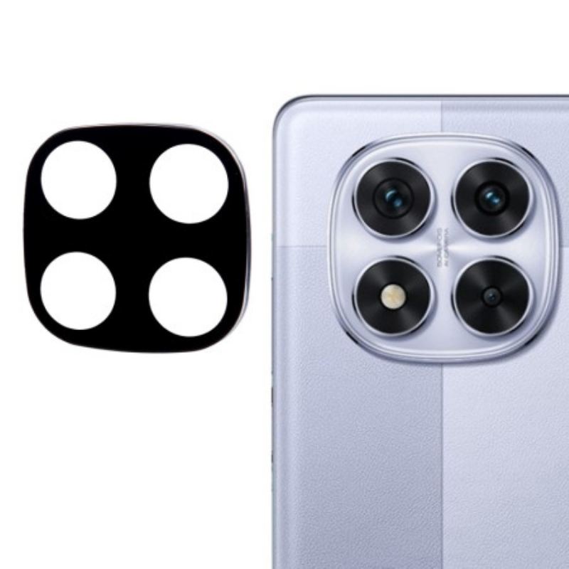 Lentille de Protection pour Caméra Xiaomi Redmi Note 14 Pro 5G / Poco X7 (version noire)