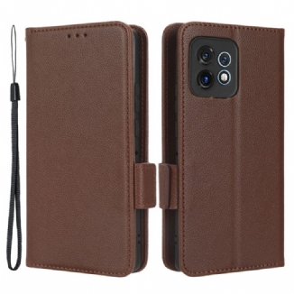 Housse Motorola Edge 40 Pro Finesse Double Fermoir