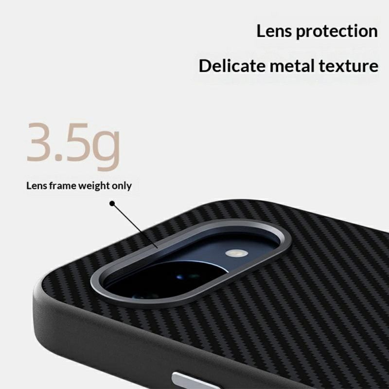Coque Google Pixel 10A Magnétique Fibre de Carbone ABEEL