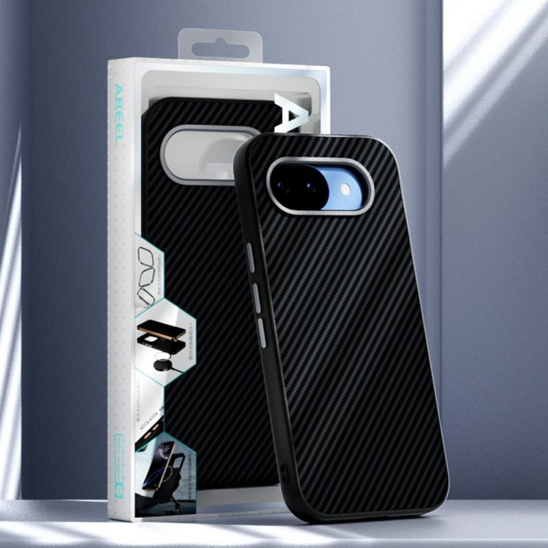 Coque Google Pixel 10A Magnétique Fibre de Carbone ABEEL