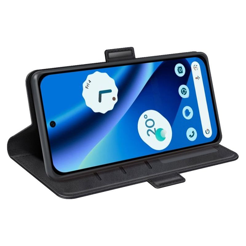 Housse Google Pixel 10A Classique Double Fermoir